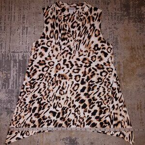 Chico's Cheetah Tank, Women's 0